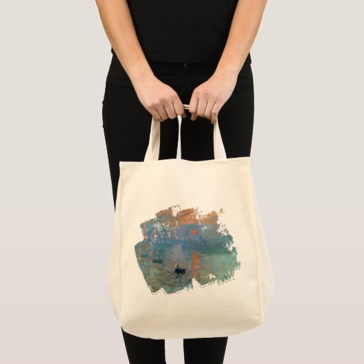 Impression Sunrise door Claude Monet Tote Bag (Voorkant (product))