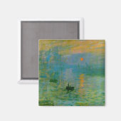 Impression Sunrise Fine Art Magnet (Voorkant / Achterkant)