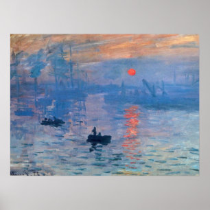 Impression Sunrise Poster