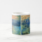 Impression Sunrise, Soleil Levant, Claude Monet Koffiemok (Center)