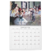  impressionisme Ballet Art van Edgar Degas Kalender (Feb 2026)