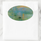 Impressionisme Colors at Sunrise Sticker (Tas)