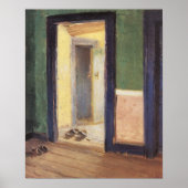  impressionisme, dineruur door Anna Ancher Poster (Voorkant)