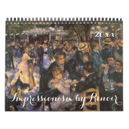  impressionisme door Pierre Auguste Renoir Kalender