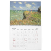  impressionisme Fine Art van Claude Monet Kalender (Mar 2027)