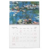  impressionisme Fine Art van Claude Monet Kalender (Feb 2027)