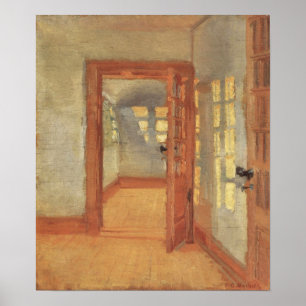 impressionisme, House Interior, Anna Ancher Poster