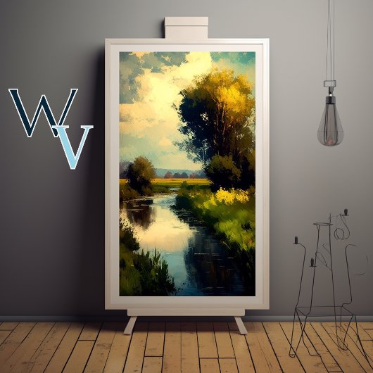 impressionisme landschap poster