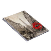 impressionisme najaarslandschap parijs eiffeltoren notitieboek (Rechterzijde)