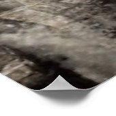 impressionisme najaarslandschap parijs eiffeltoren poster (Hoek)