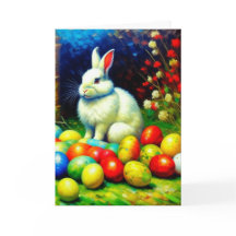 Impressionisme Paashaas met Eieren