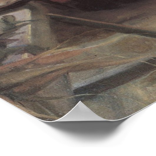  impressionisme, Pigen i Køkenet, Ancher Poster (Hoek)