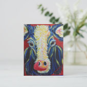 Impressionisme Post Impressionisme Koeienboerderij Briefkaart (Staand voorkant)