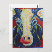 Impressionisme Post Impressionisme Koeienboerderij Briefkaart (Voorkant / Achterkant)