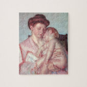  impressionisme, slaperige Baby van Mary Cassatt Legpuzzel (Verticaal)