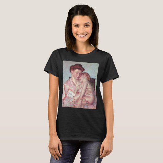  impressionisme, slaperige Baby van Mary Cassatt T-shirt (Voorkant volledig)