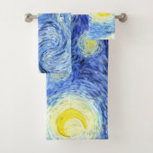 Impressionisme Van Gogh Sterrennacht Bath Towel Se Bad Handdoek (Insitu)