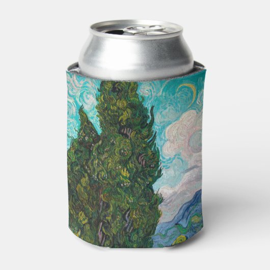 Impressionisme Vincent Van Gogh beroemde visuele k Blikjeskoeler (Blikje Voorkant)