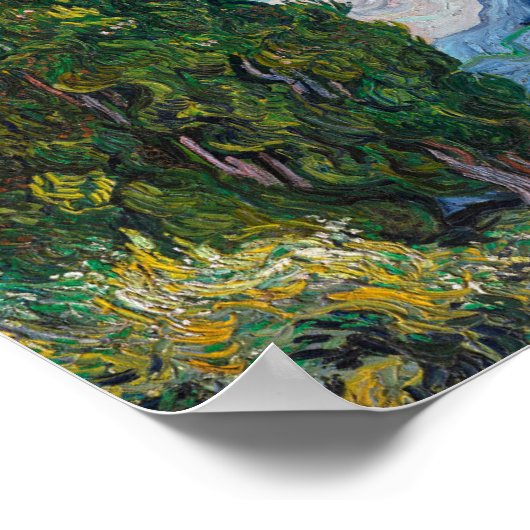 Impressionisme Vincent Van Gogh beroemde visuele k Poster (Hoek)