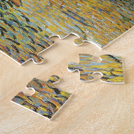 Impressionisme Vincent Van Gogh Cafe Terrace in Ni Legpuzzel (Zijkant)