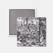 Impressionisme Vincent Van Gogh Garten des Hospita Magneet (Voorkant / Achterkant)