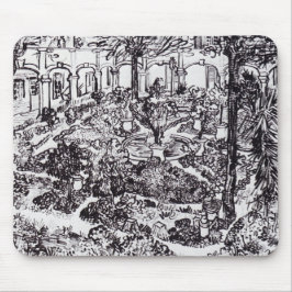 Impressionisme Vincent Van Gogh Garten des Hospita Muismat