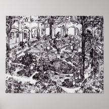 Impressionisme Vincent Van Gogh Garten des Hospita