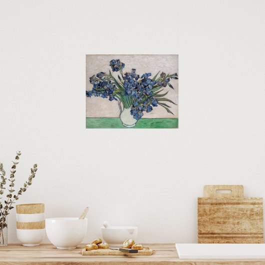 Impressionisme Vincent Van Gogh Irisa Famous Visua Poster (Keuken)