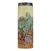 Impressionisme Vincent Van Gogh Olive Trees beroem Thermosbeker (Achterkant)