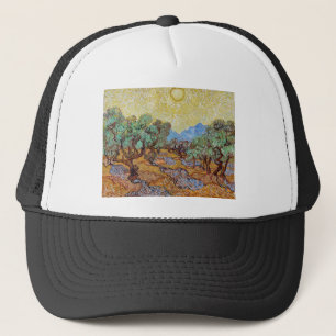 Impressionisme Vincent Van Gogh Olive Trees beroem Trucker Pet