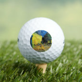 Impressionisme Vincent Van Gogh Self Portrait Famo Golfballen (Insitu Shirt)