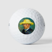 Impressionisme Vincent Van Gogh Self Portrait Famo Golfballen (Voorkant)
