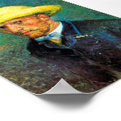 Impressionisme Vincent Van Gogh Self Portrait Famo Poster (Hoek)