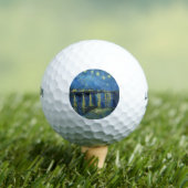 Impressionisme Vincent Van Gogh Starry Sterrennach Golfballen (Insitu Shirt)