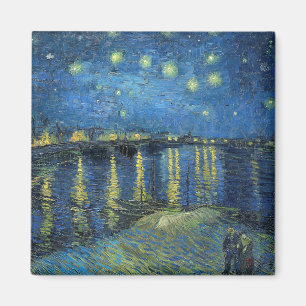 Impressionisme Vincent Van Gogh Starry Sterrennach Magneet