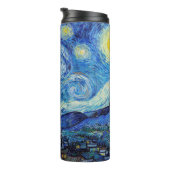 Impressionisme Vincent Van Gogh Starry Sterrennach Thermosbeker (Geroteerd rechts)