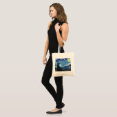Impressionisme Vincent Van Gogh Starry Sterrennach Tote Bag (Voorkant (model))