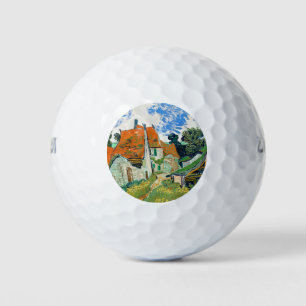 Impressionisme Vincent Van Gogh Street in Auvers Golfballen