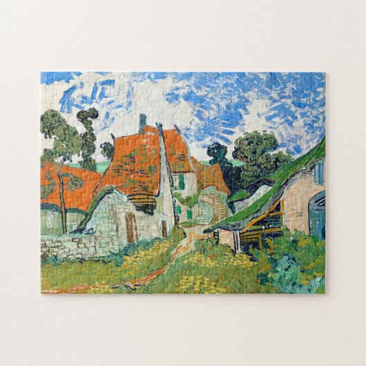 Impressionisme Vincent Van Gogh Street in Auvers Legpuzzel (Horizontaal)