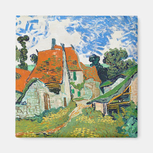 Impressionisme Vincent Van Gogh Street in Auvers Magneet