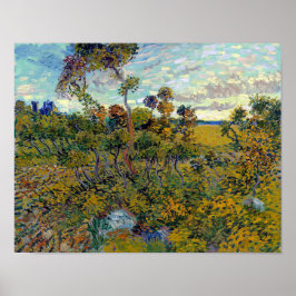 Impressionisme Vincent Van Gogh Sunset in Montmajo Poster