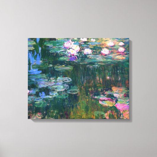 Impressionisme Water zorgt ervoor dat het schilder Canvas Afdruk (Voorkant)