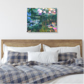 Impressionisme Water zorgt ervoor dat het schilder Canvas Afdruk (Insitu (Slaapkamer))