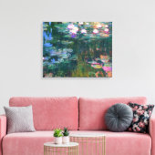 Impressionisme Water zorgt ervoor dat het schilder Canvas Afdruk (Insitu (Woonkamer))