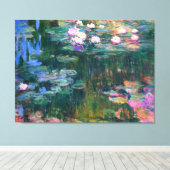 Impressionisme Water zorgt ervoor dat het schilder Canvas Afdruk (Insitu (Houten vloer))