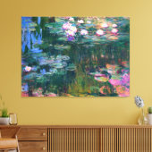 Impressionisme Water zorgt ervoor dat het schilder Canvas Afdruk (Insitu (Woonkamer))