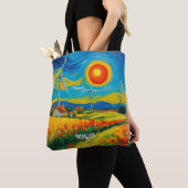 Impressionisme Zonne- en Windenergie Tote Bag (Dichtbij)