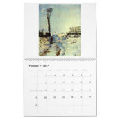 Impressionist Art Calendar - Armand Guillaumin Kalender (Feb 2027)