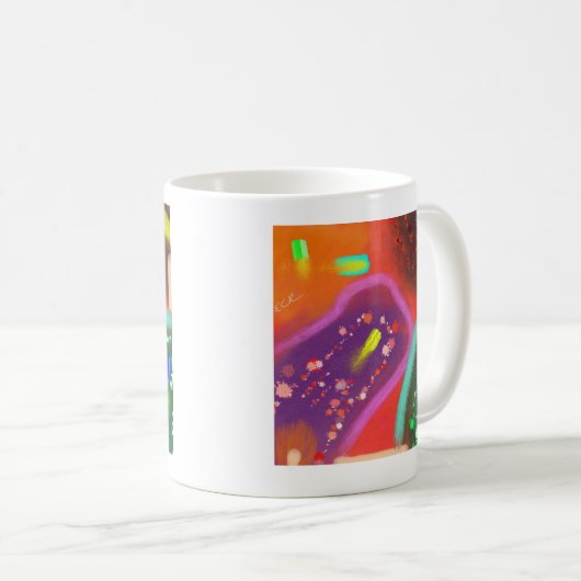 Impressionist art Contemplative Coffee Mug Koffiemok (Voorkant rechts)