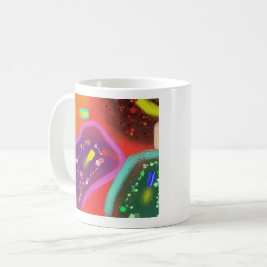 Impressionist art Contemplative Coffee Mug Koffiemok (Voorkant links)